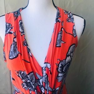 Tommy Bahama floral maxi dress.